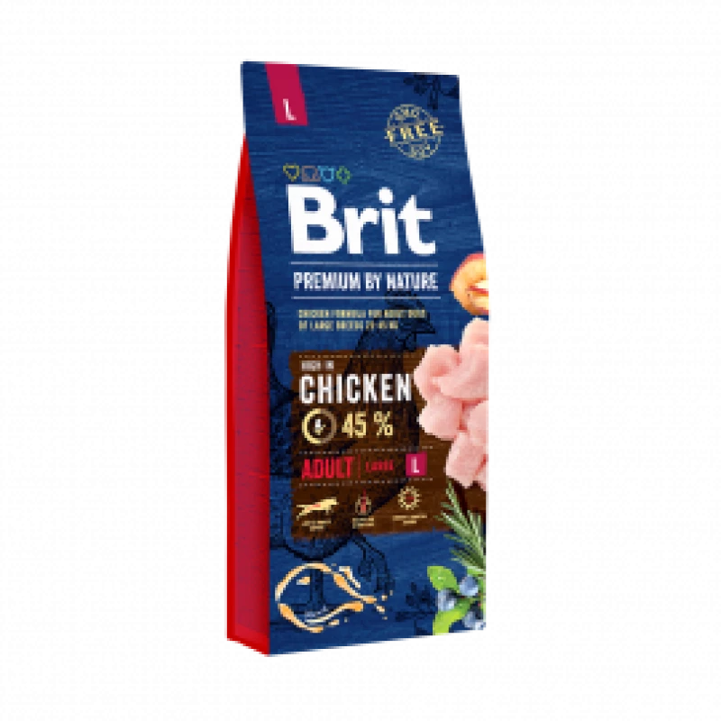 Brit PN by Nature chien Adulte L au Poulet 3 kg