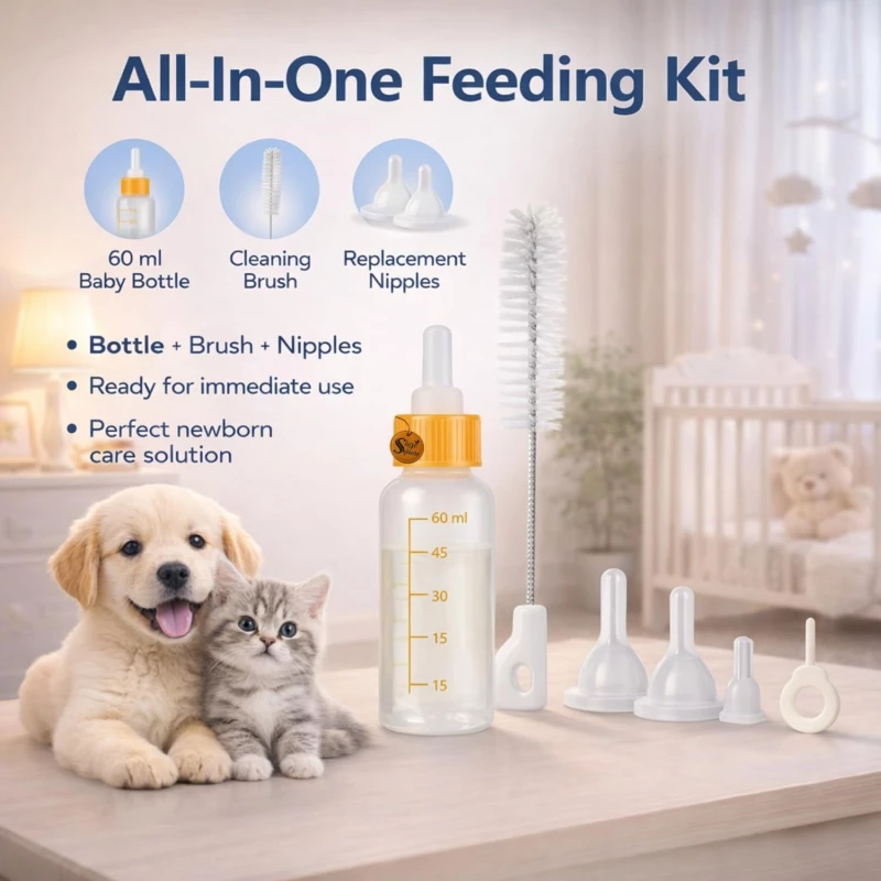 BIBERON POUR CHIOT ET CHATON