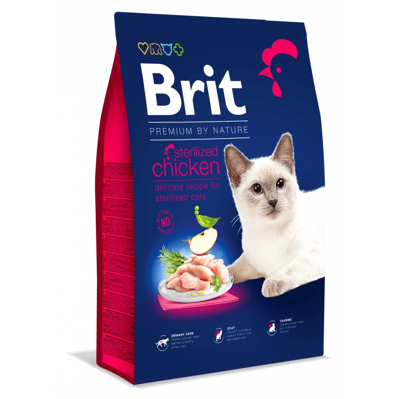 brit-premium-by-nature-au-poulet-pour-chat-sterilise-8kg
