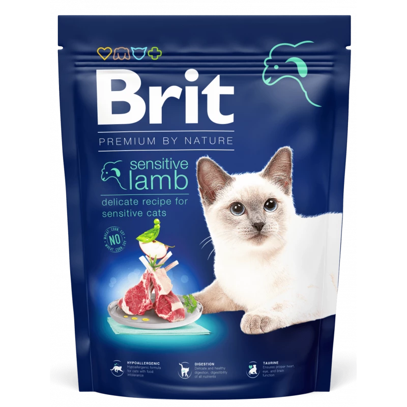 brit-premium-by-nature-a-lagneau-pour-chat-sensible-15kg