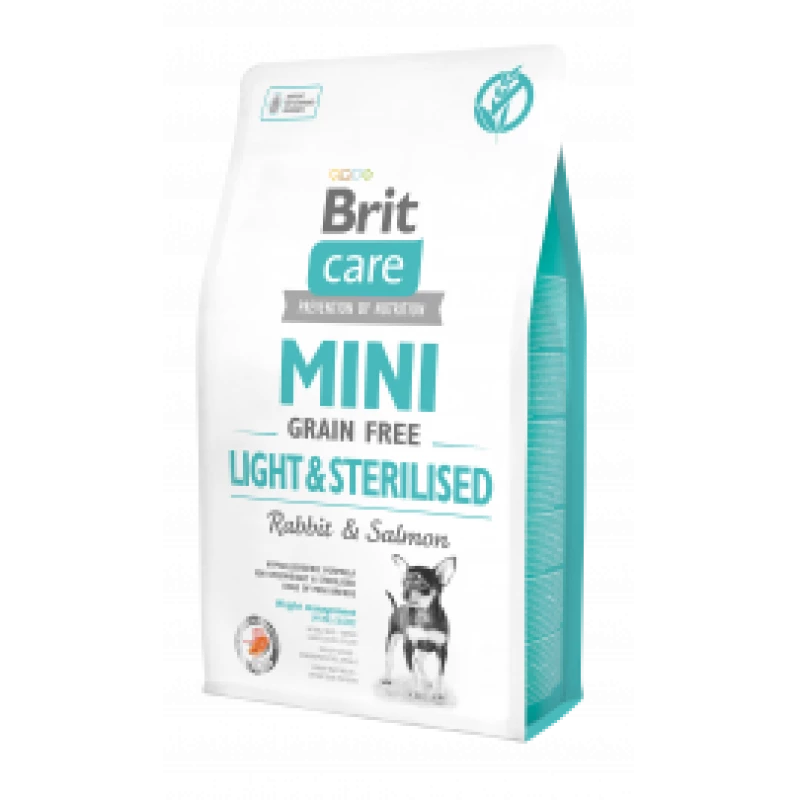 Brit Care Mini chien Light&Sterilised Sans Céréales 2kg
