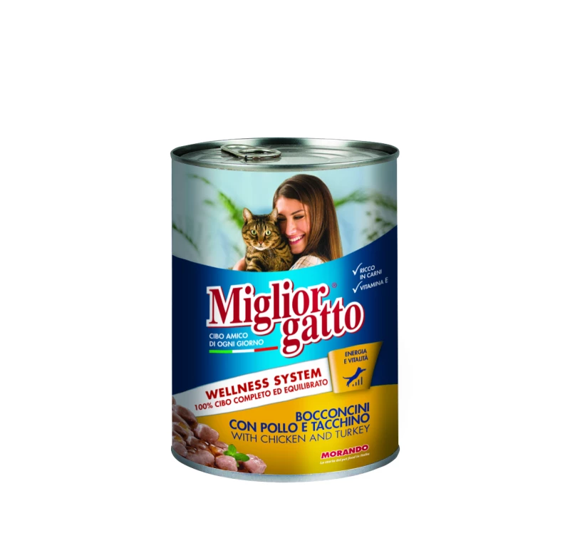 miglior-gatto-pollo-poulet-boite-405-gr
