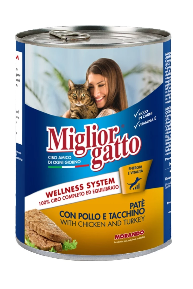 miglior-gatto-pate-pollo-poulet-boite-400-gr