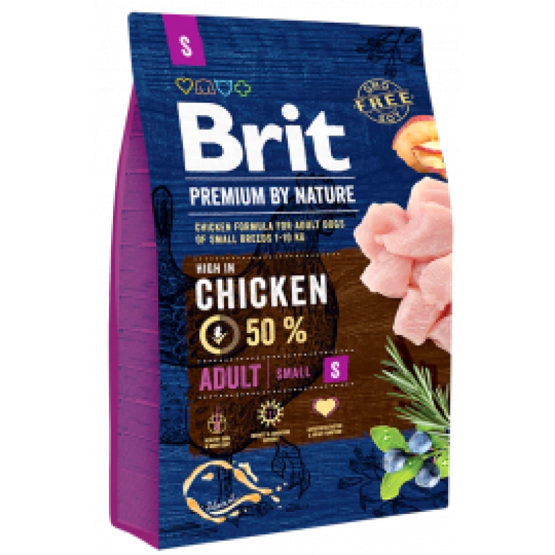 Brit Premium by Nature Adulte S au Poulet 3 kg