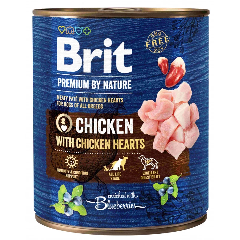 BRIT PREMIUM CHIEN PATEE 800g - poulet