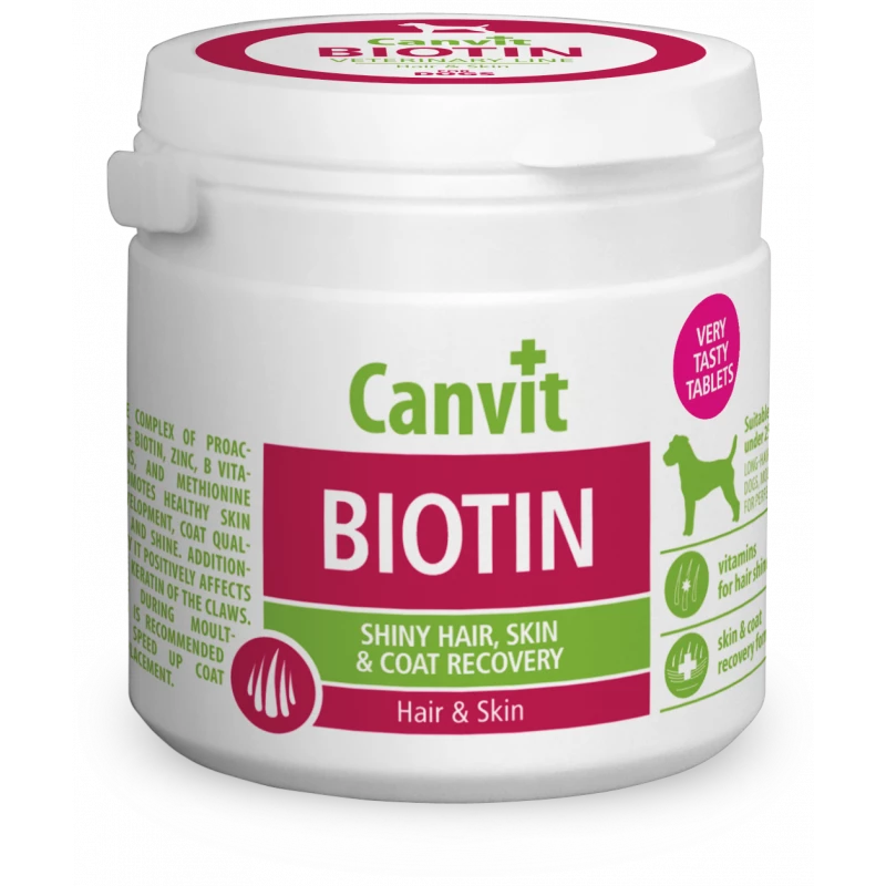 canvit-biotine-pour-chien-100g