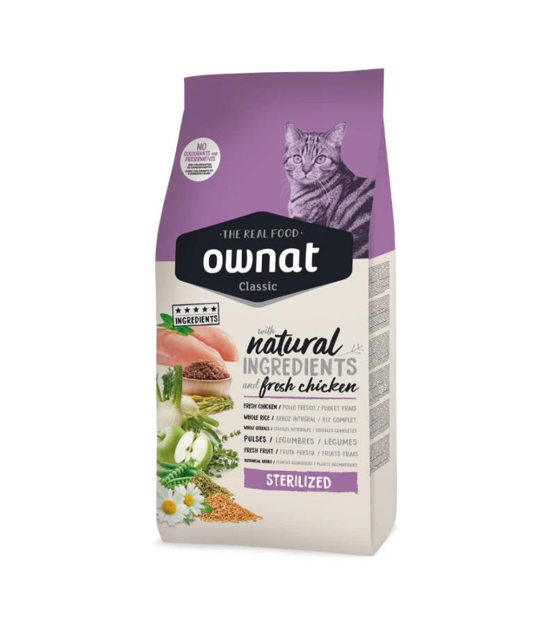 OWNAT CHAT STERILIZED 15 KG