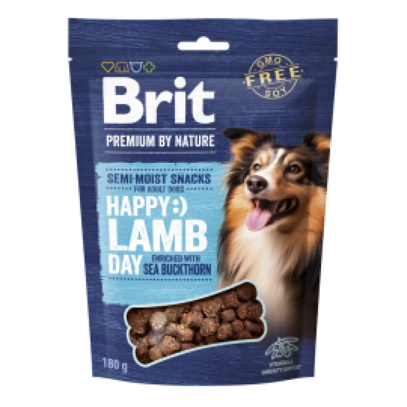 BRIT PREMIUM TENDER SNACK 180g - agneau & argousier