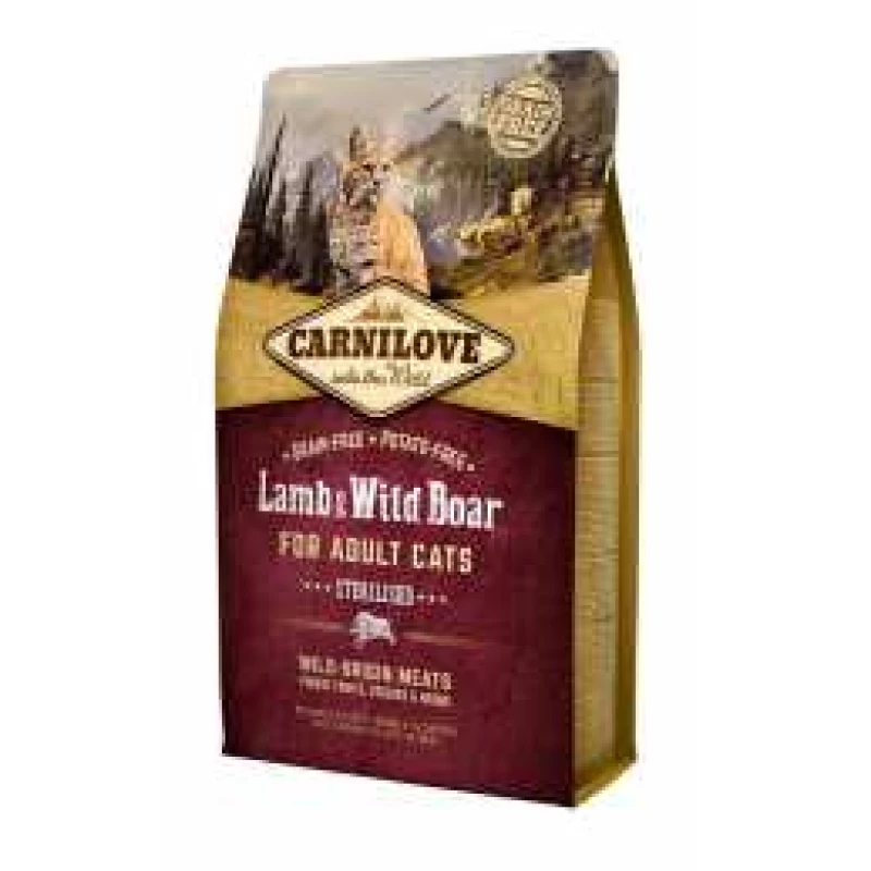 carnilove-chat-agneau-sanglier-sterilise-2kg
