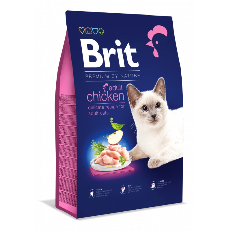 brit-premium-by-nature-au-poulet-pour-chat-adulte-8kg