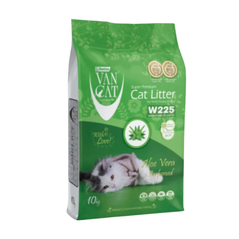 VanCat Litière Agglomérante parfumé Aloe vera 5kg