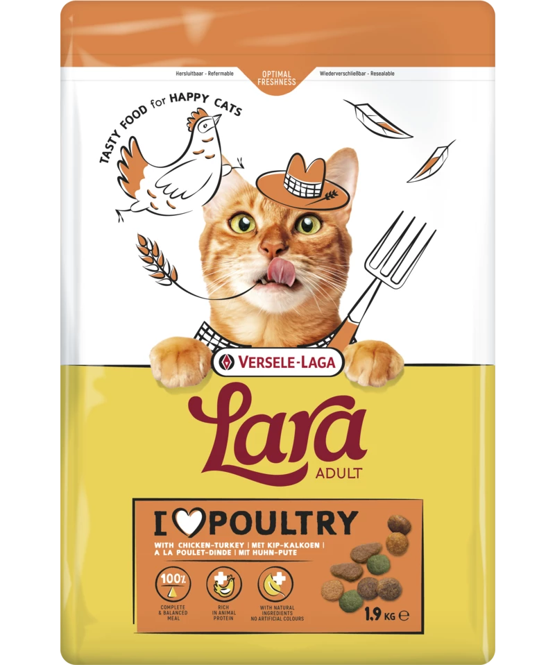 LARA ADULT DINDE ET POULET 2 KG