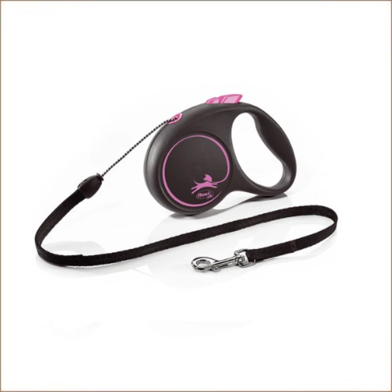 laisse-flexi-black-design-cord-rose-m-20k-max-5m