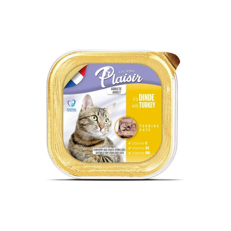 barquettes-plaisir-chat-adult-a-la-dinde-100gr