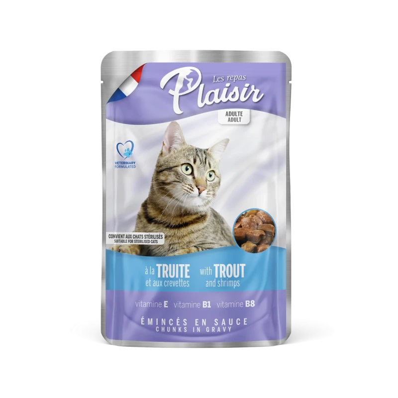 pochon-plaisir-chat-truite-et-crevette-en-sauce-100gr
