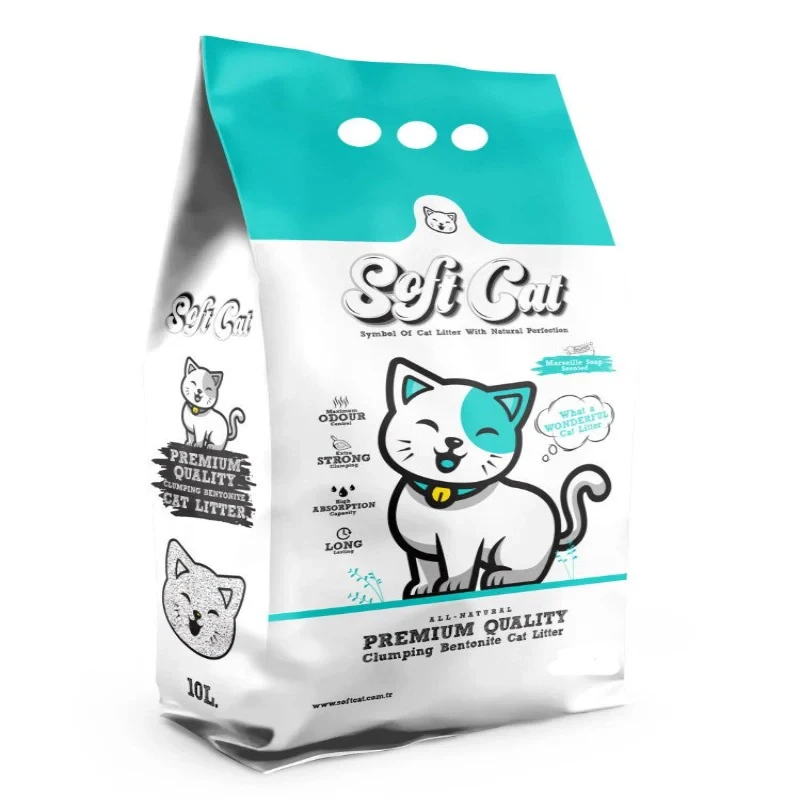 SOFT CAT SAVON DE MARSEILLE 10L